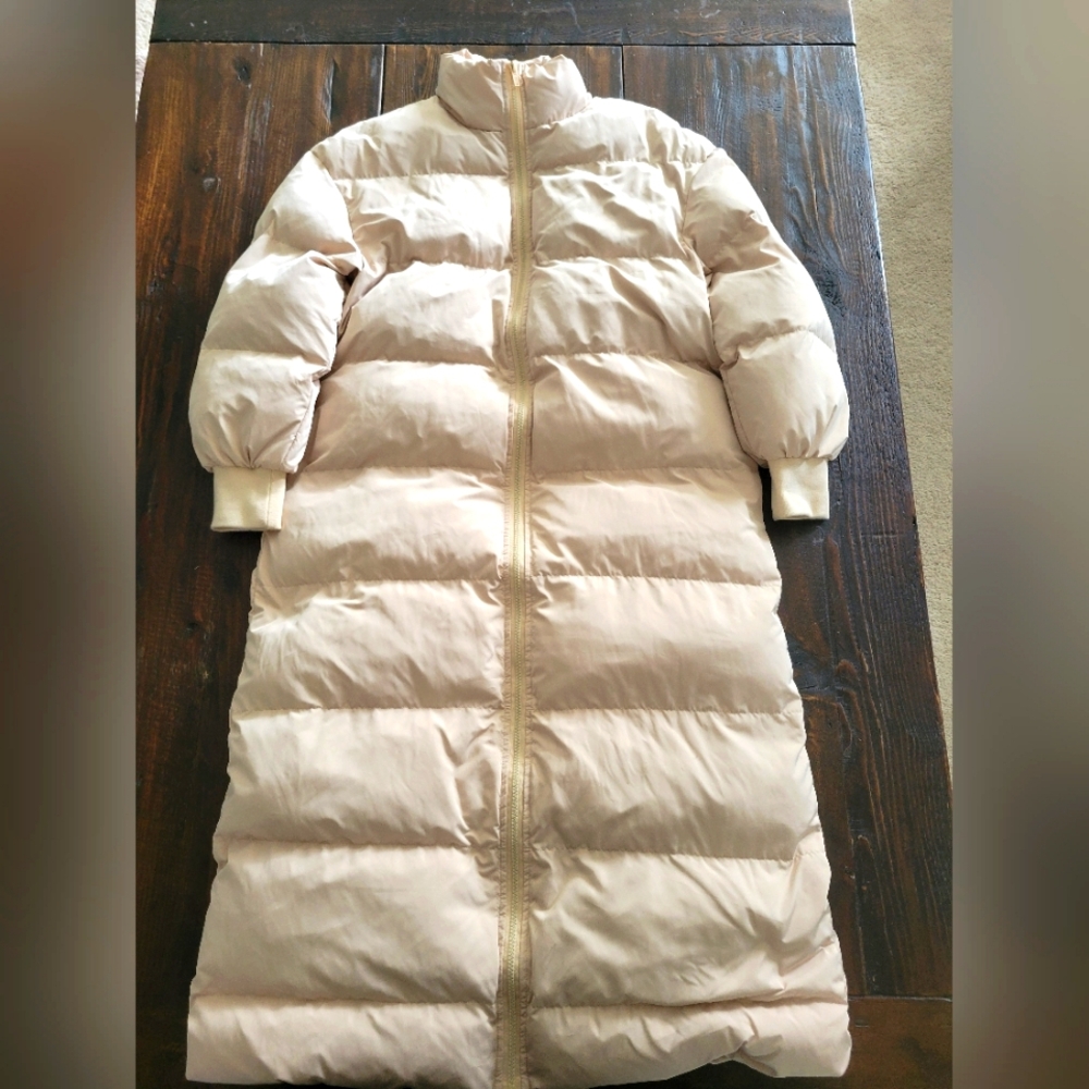 SHEIN Long Puffer Coat